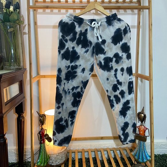 THE DROP Multi Tie Dye Fleece Drawstring Sweatpants Jogger’s. Size-XS - Picture 9 of 10
